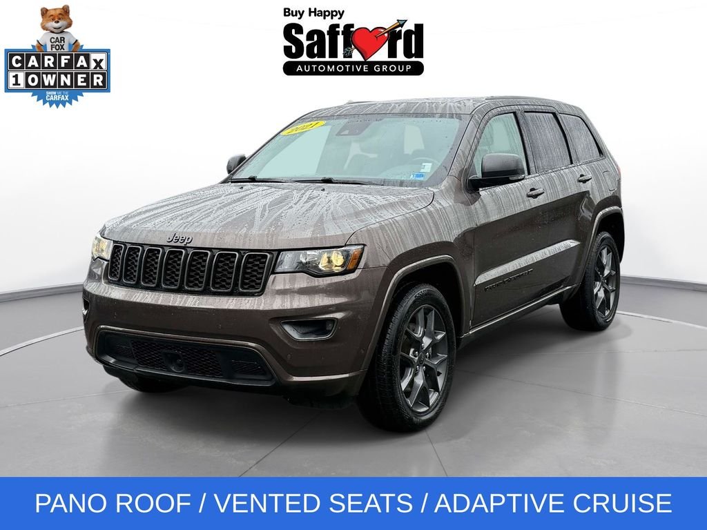 Used 2021 Brown Jeep Limited image 1