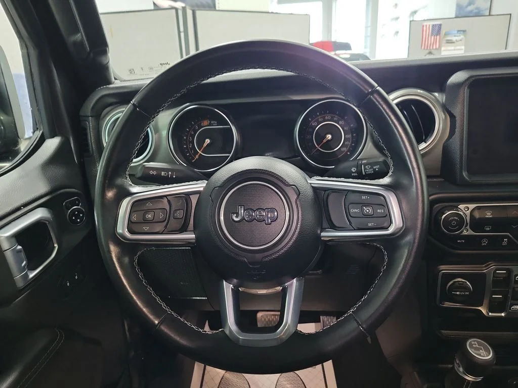 Certified Used 2022 Gray Jeep Unlimited Sahara image 26
