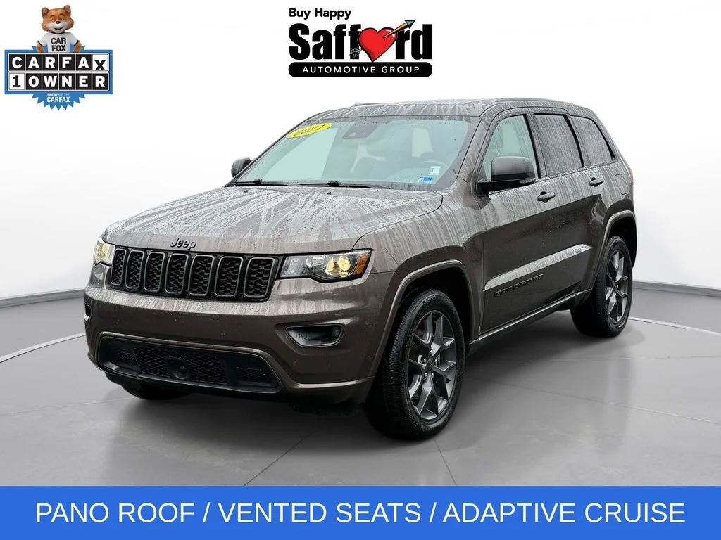 Used 2021 Brown Jeep Limited image 1