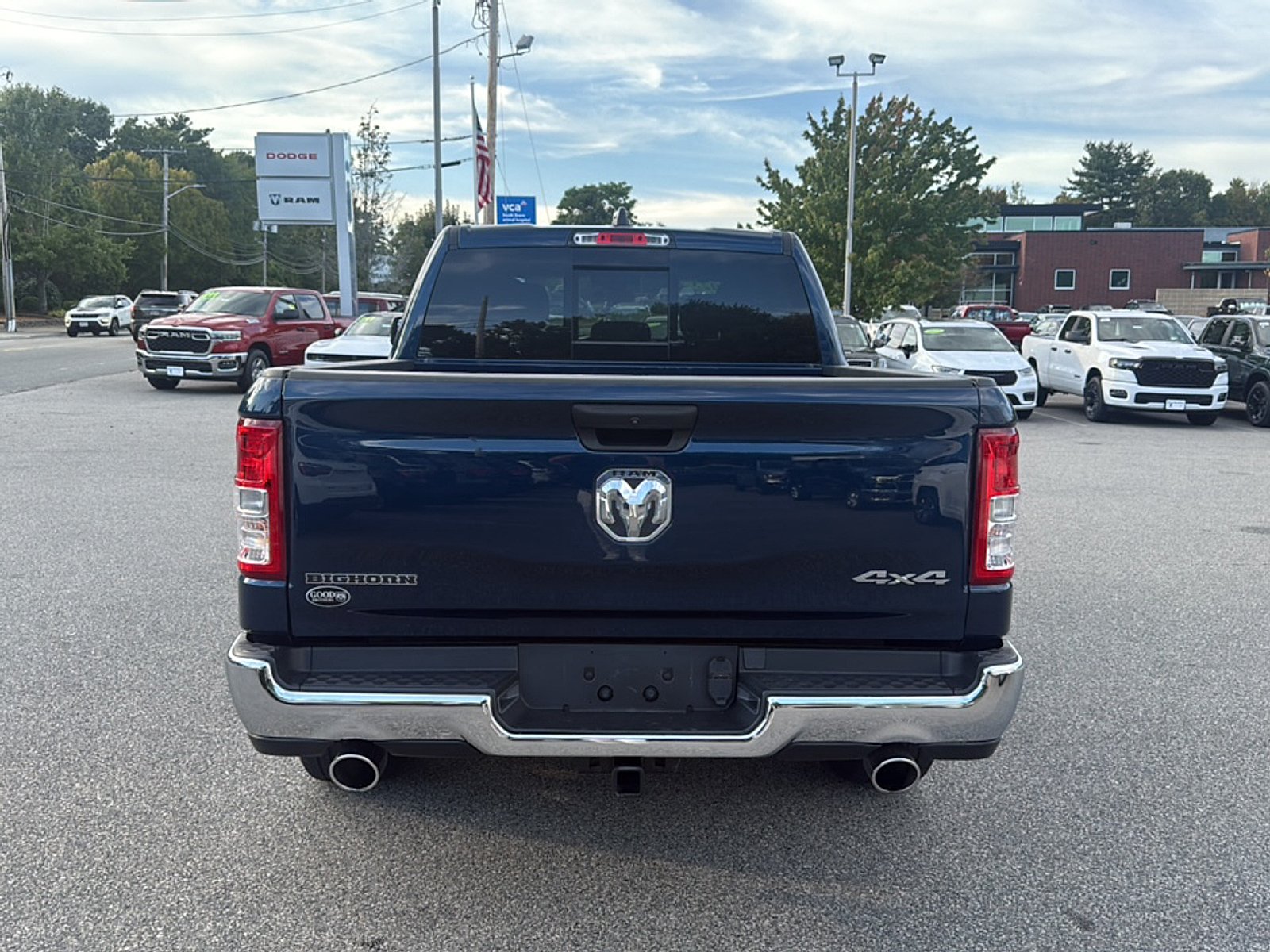 Used 2023 Patriot Blue Pearlcoat Ram Big Horn Crew Cab 4x4 5