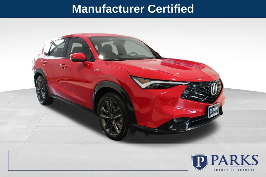 Certified Used 2025 Milano Red Acura AWD A-SPEC image 1