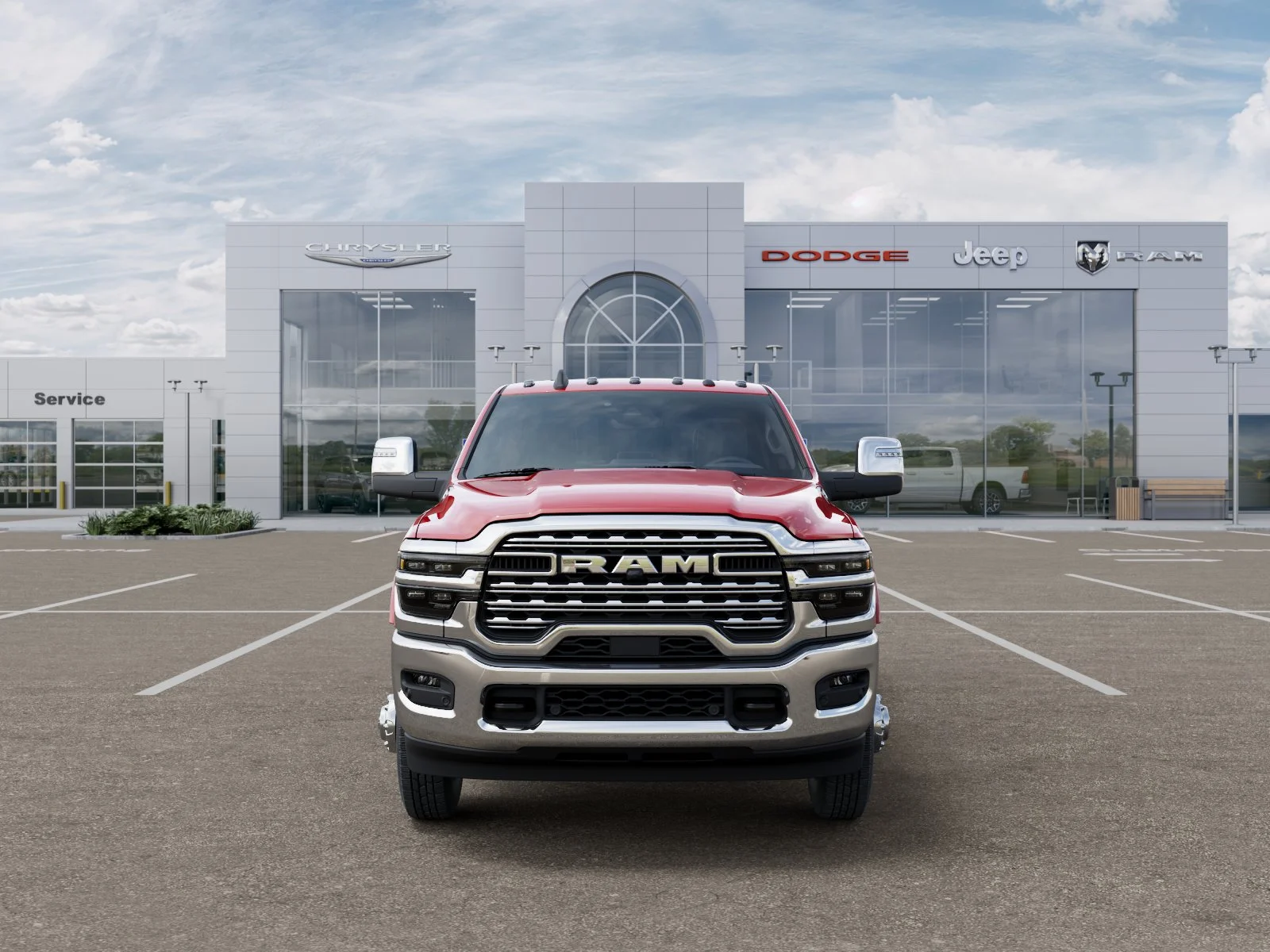New 2026 Flame Red Clear-Coat Exterior Paint RAM Limited image 15