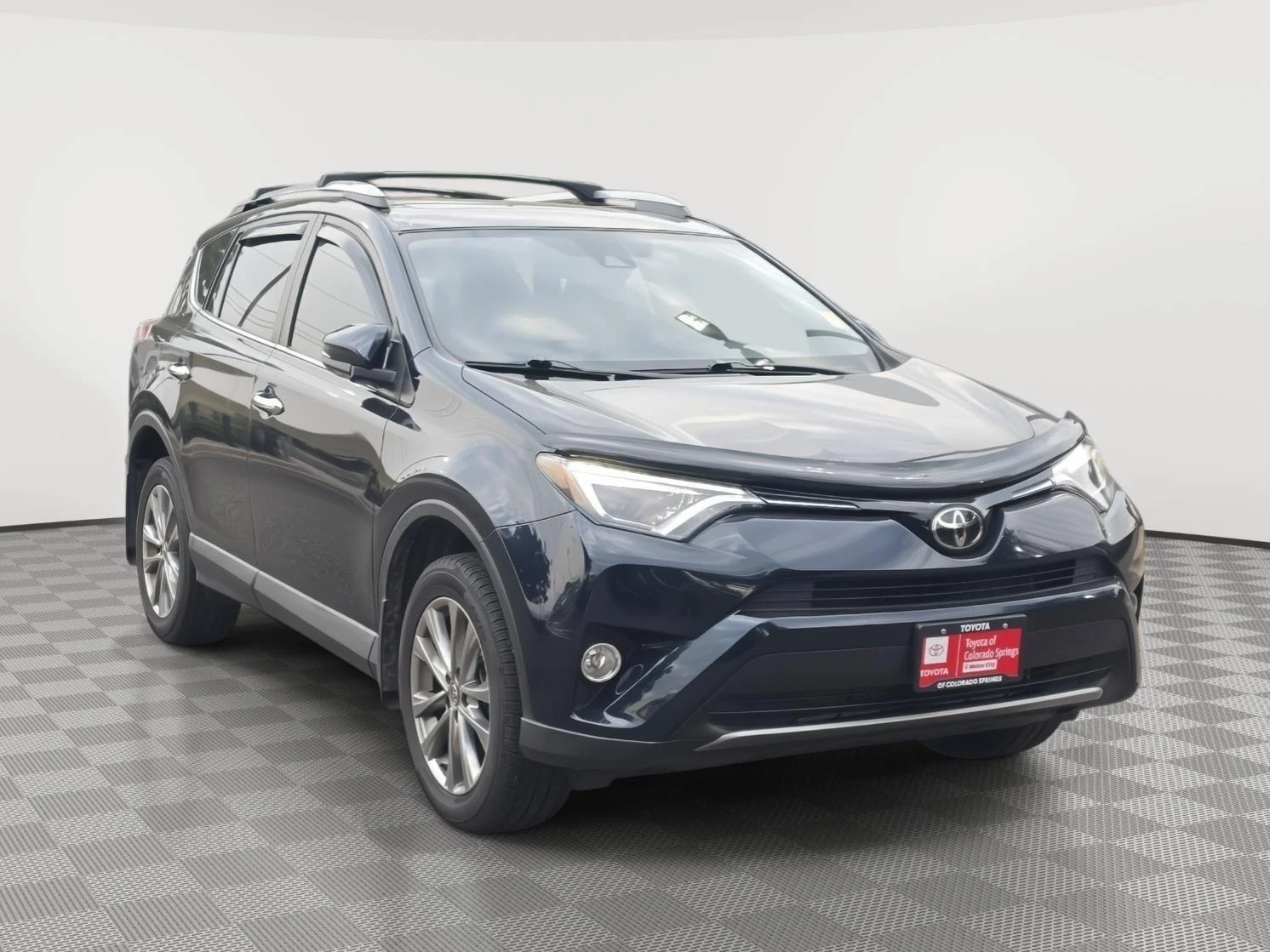 Certified Used 2018 Galactic Aqua Mica Toyota Limited image 1
