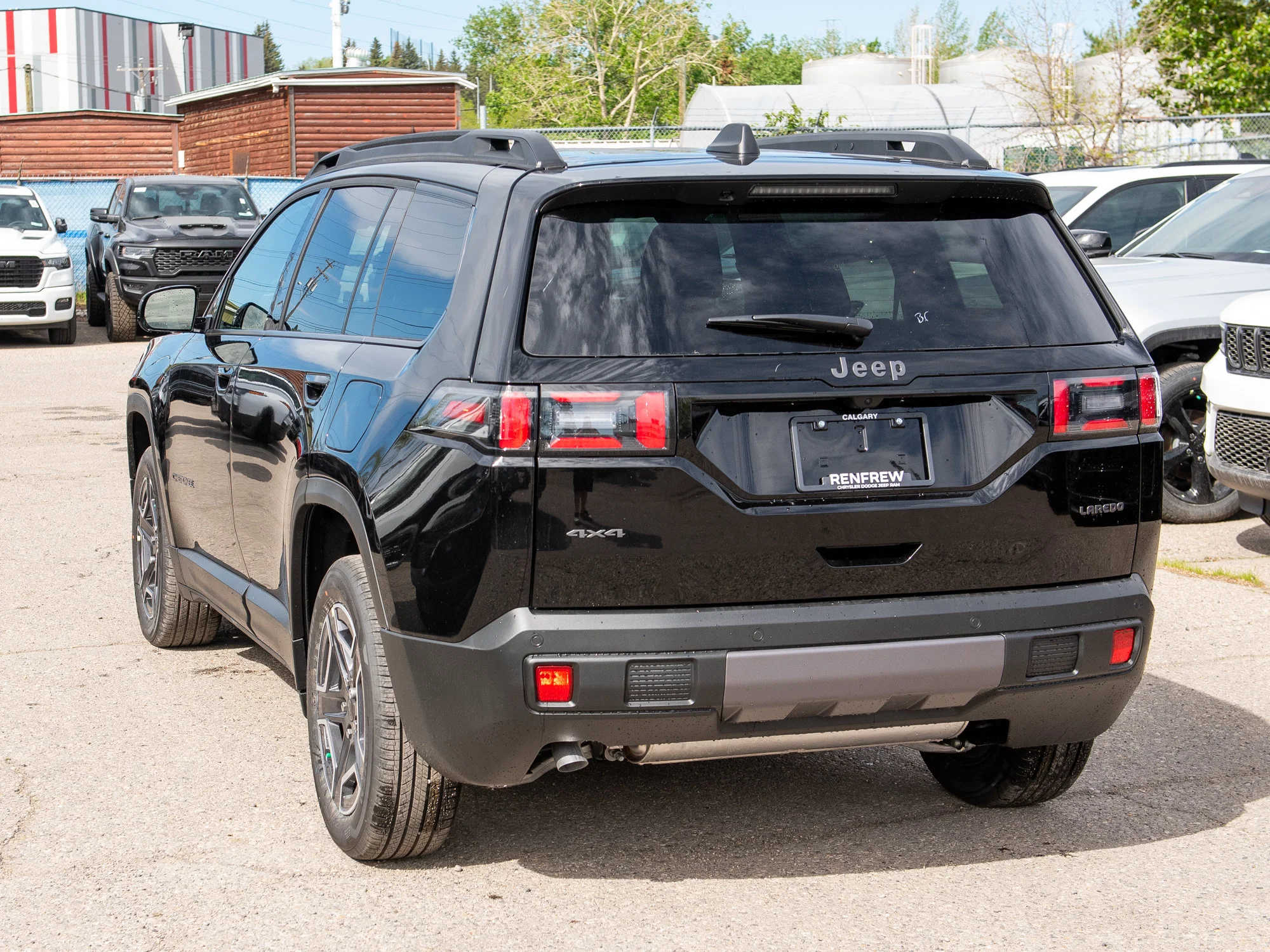 New 2026 Black Jeep Laredo * Hybrid image 3