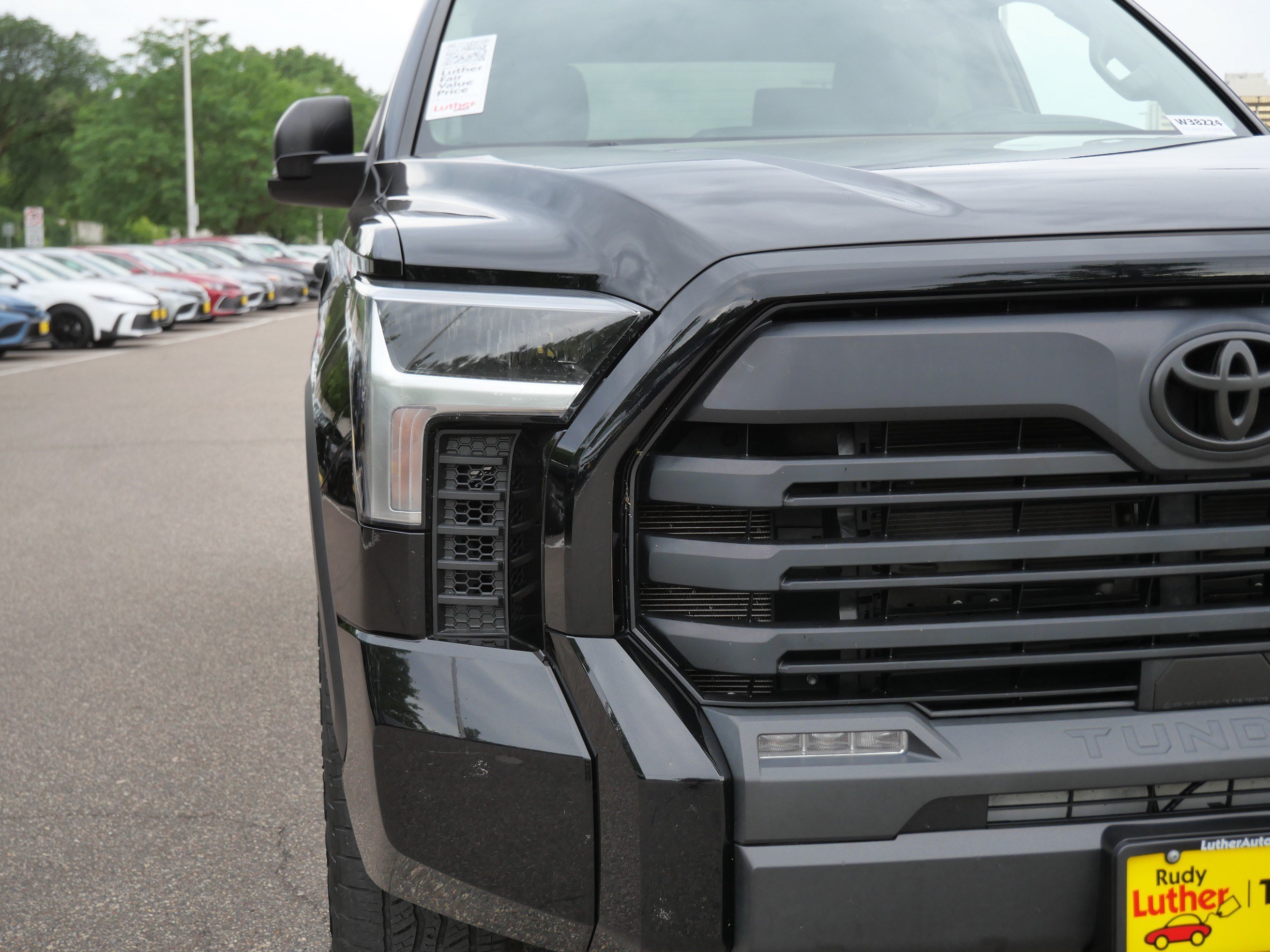 Used 2023 Midnight Black Metallic Toyota SR5 image 17