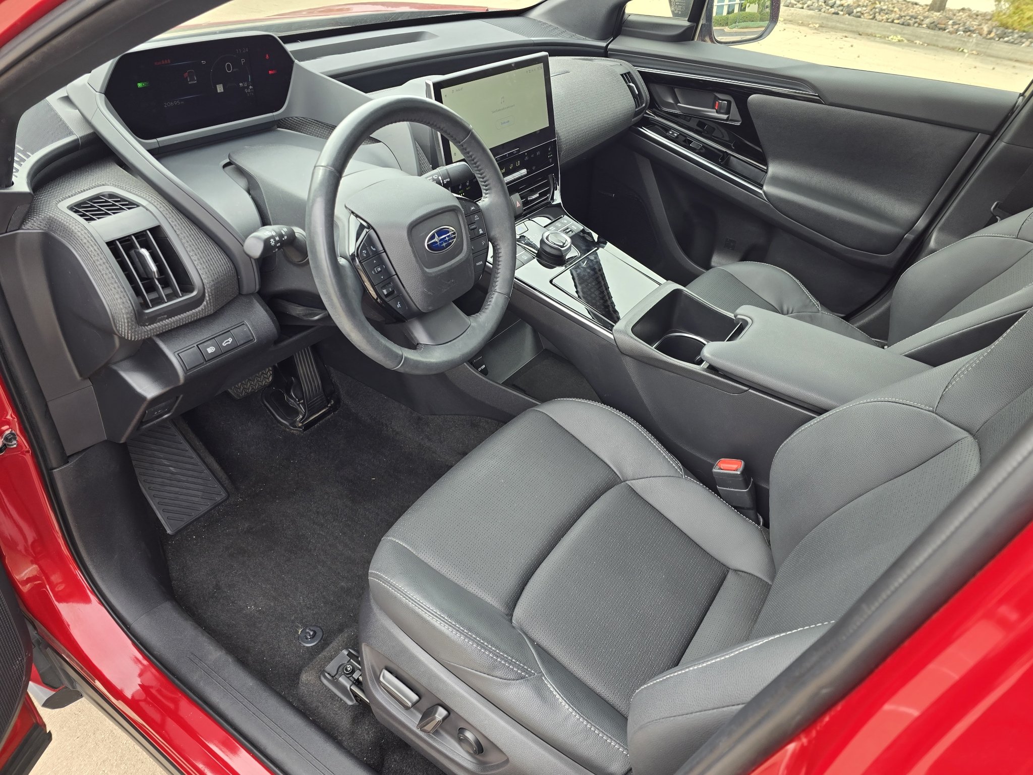 Used 2023 Elemental Red Pearl 2-Tone Subaru Touring image 26