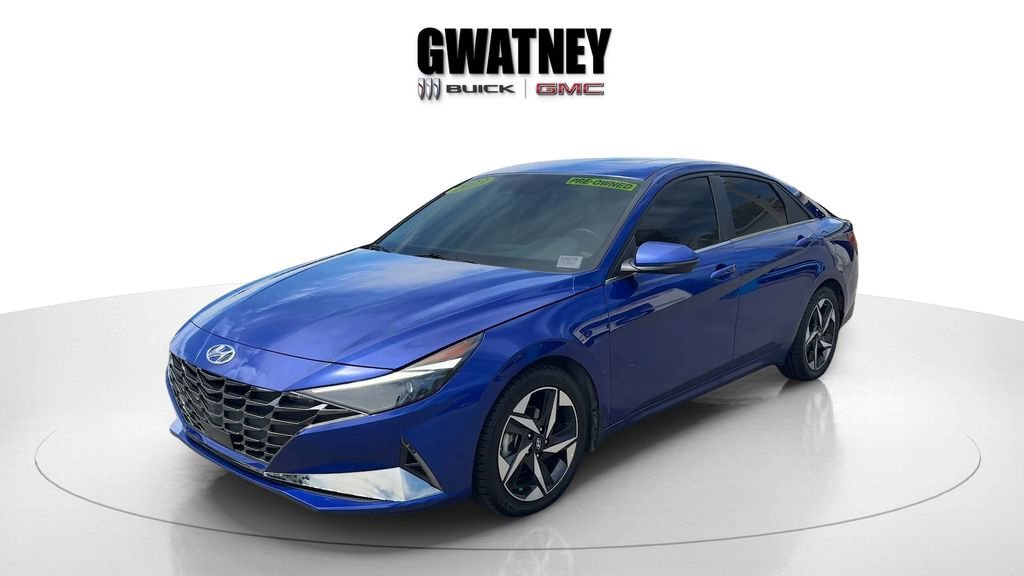 Used 2023 Blue Hyundai Limited image 7