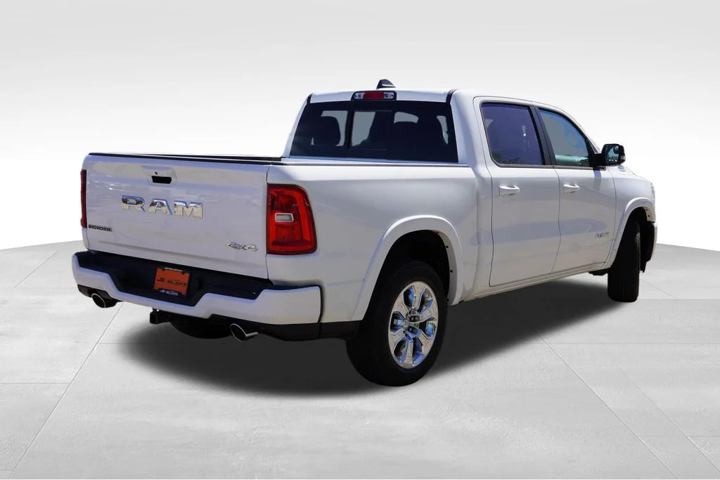 New 2026 Bright White Clear-Coat Exterior Paint RAM Big Horn image 3