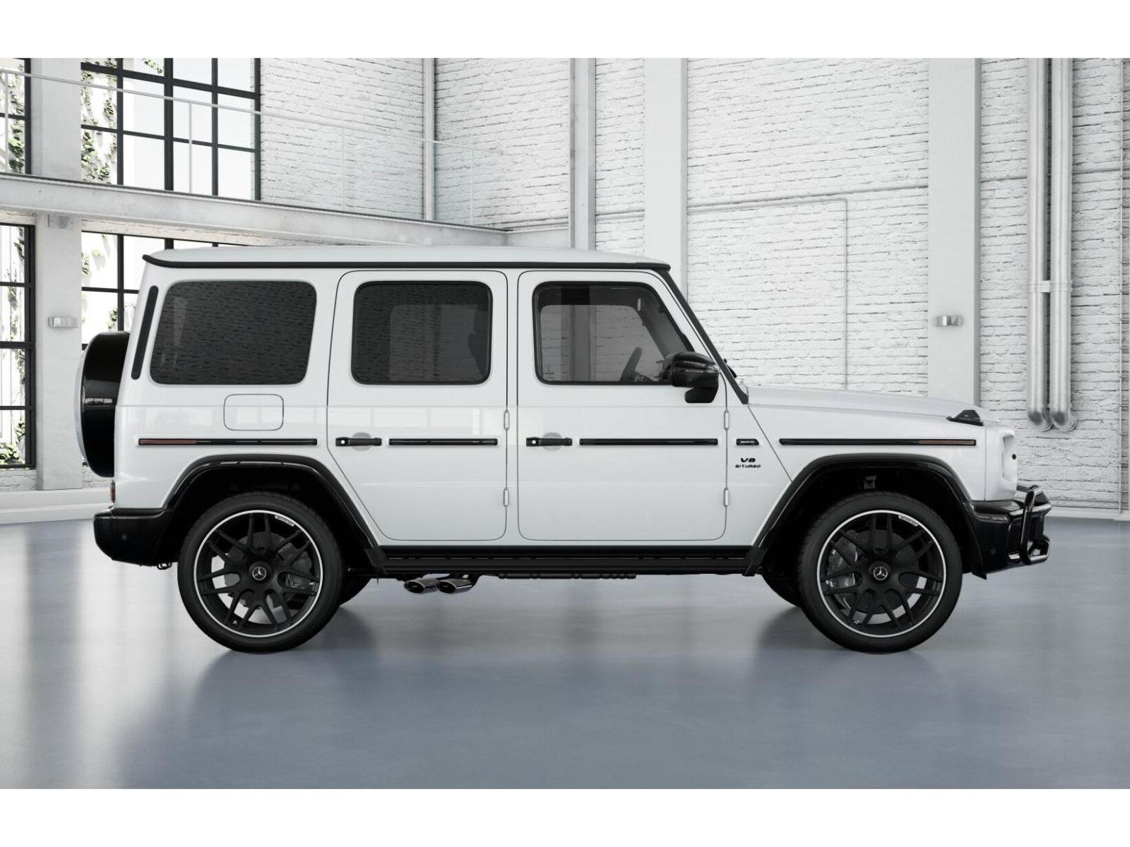 New 2026 MANUFAKTUR Moonlight White Metallic Mercedes-Benz AMG® G 63 SUV image 17