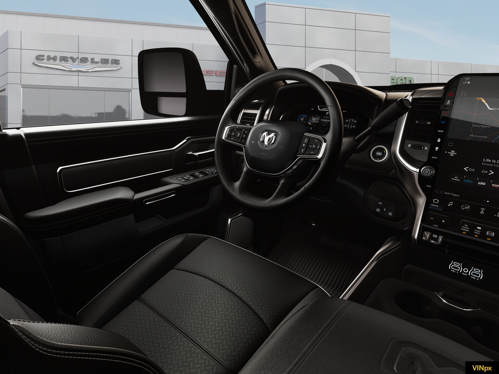 New 2026 Diamond Black Crystal Pearl-Coat Exterior Paint RAM Laramie image 20