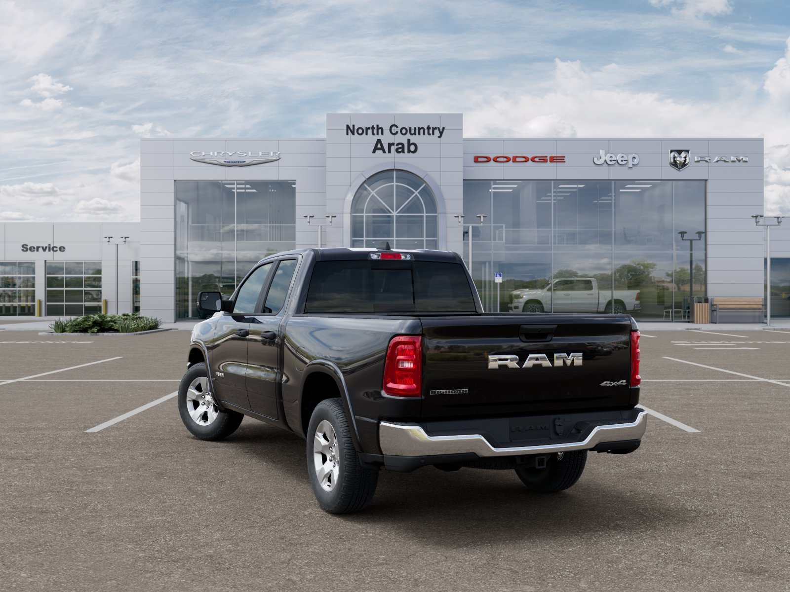 New 2026 Diamond Black Crystal Pearl-Coat Exterior Paint RAM Big Horn/Lone Star image 29