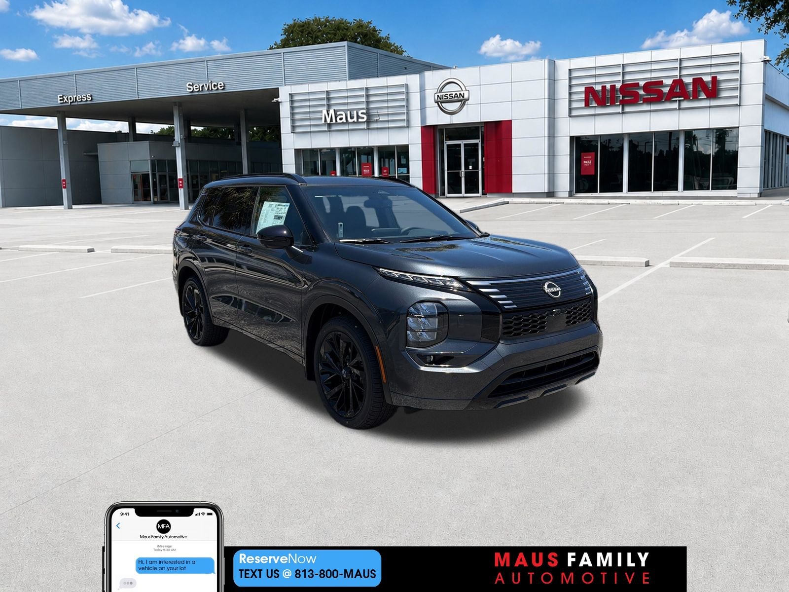 New 2026 Gray Nissan Platinum image 1