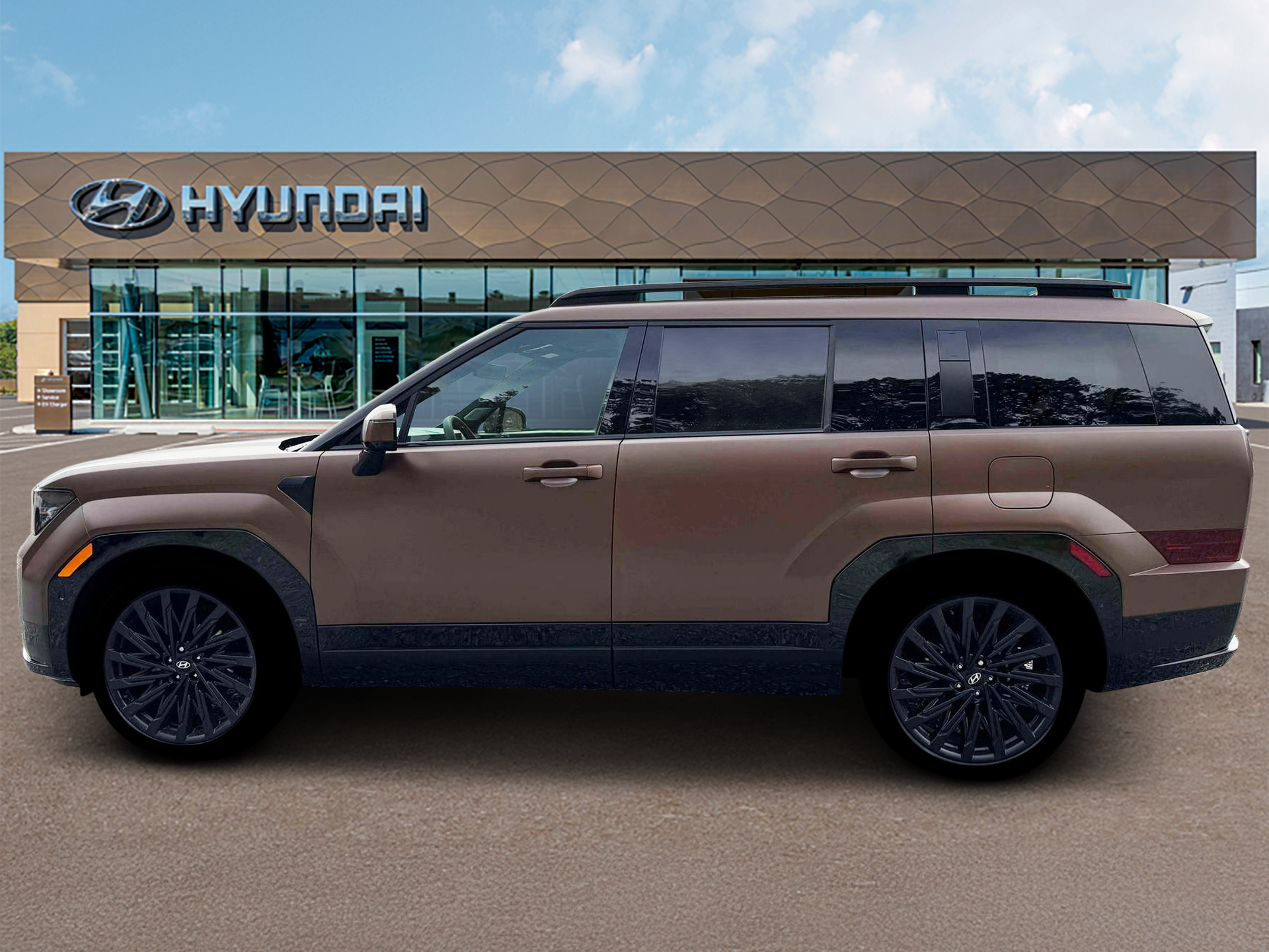 New 2026 Earthy Brass Matte Hyundai Calligraphy AWD image 3