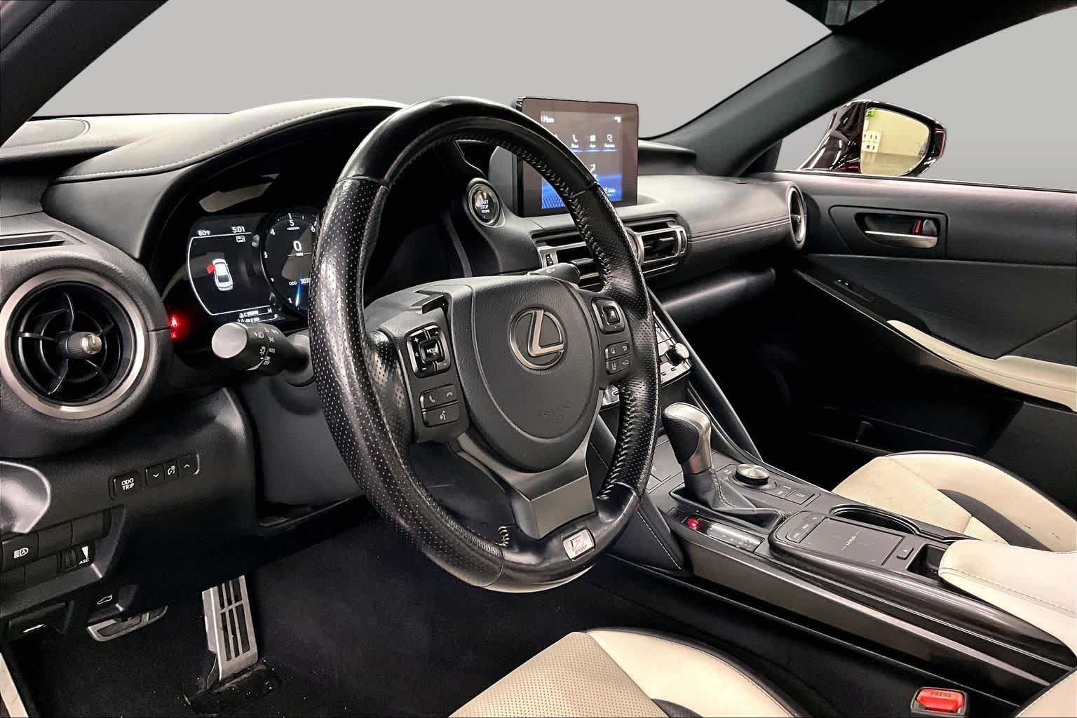 Certified Used 2021 Infrared Lexus F SPORT image 17