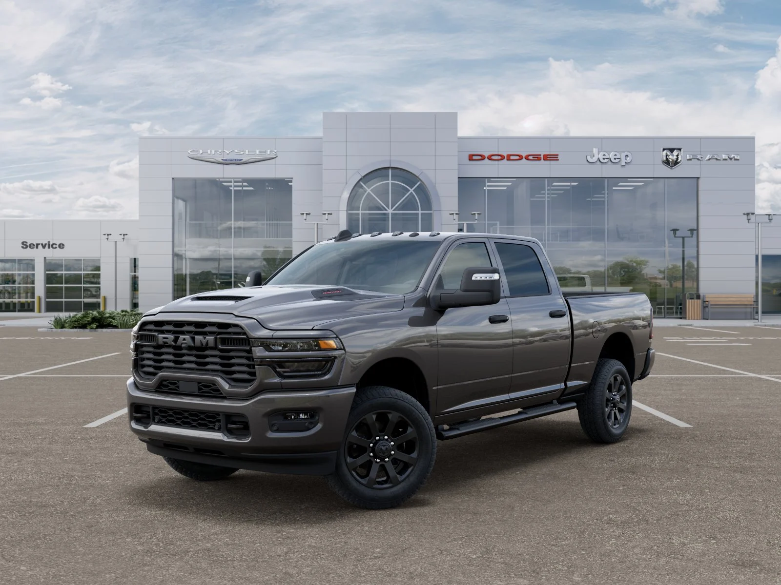 New 2026 Granite Crystal Metallic Clearcoat RAM Tradesman image 24