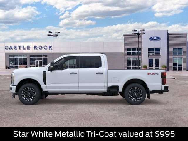 New 2026 Star White Metallic Tri-Coat Ford F-350® Platinum® image 3