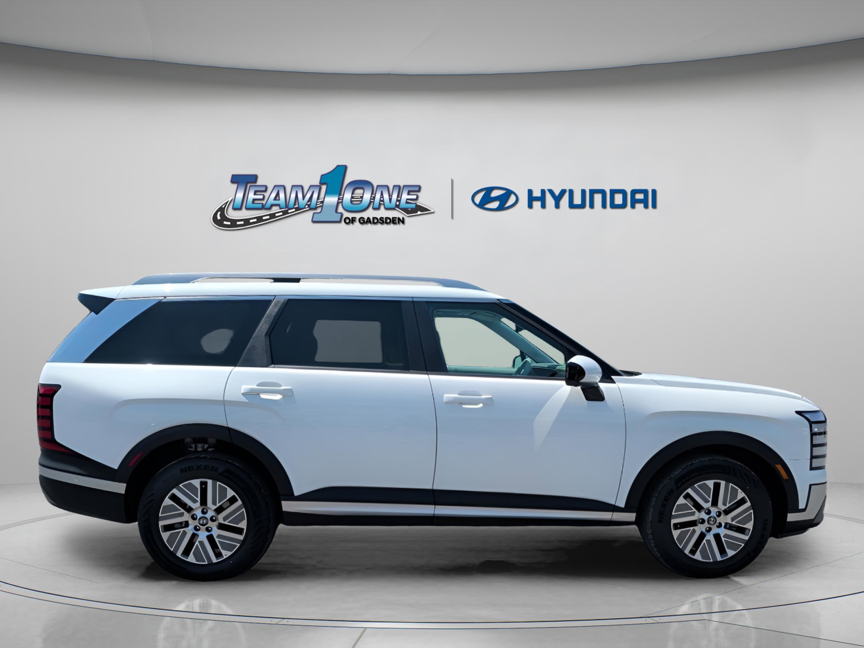 New 2026 Creamy White Pearl Hyundai Blue SEL Premium 7P image 9