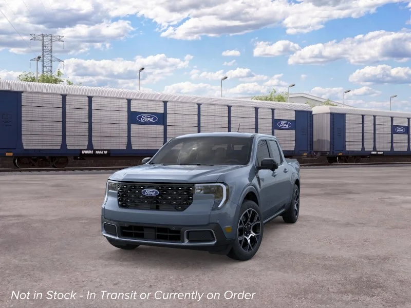 New 2026 Azure Gray Metallic Tri-Coat Ford Lariat® image 3
