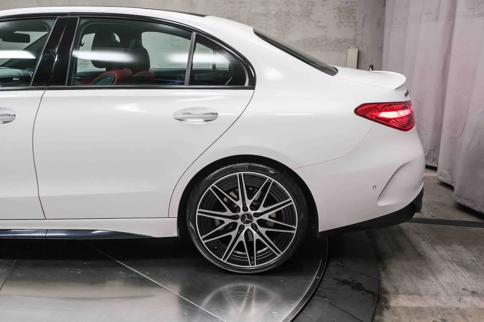 Certified Used 2023 Polar White Mercedes-Benz AMG® C 43 image 8