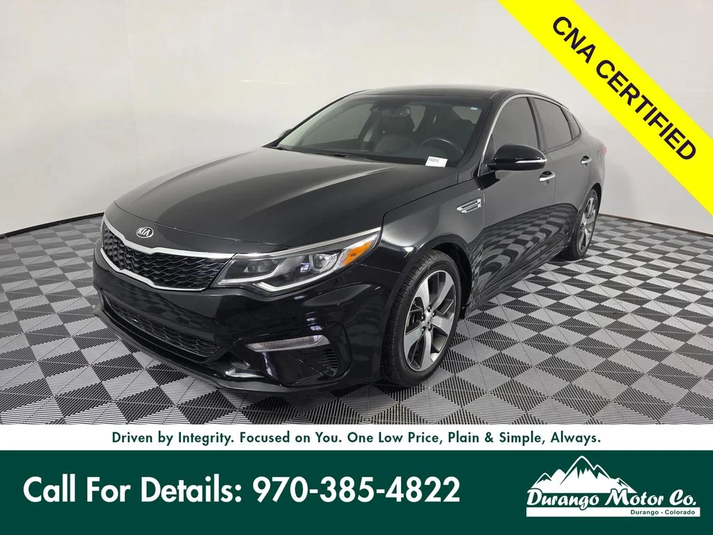 Certified Used 2020 Black Kia S image 1