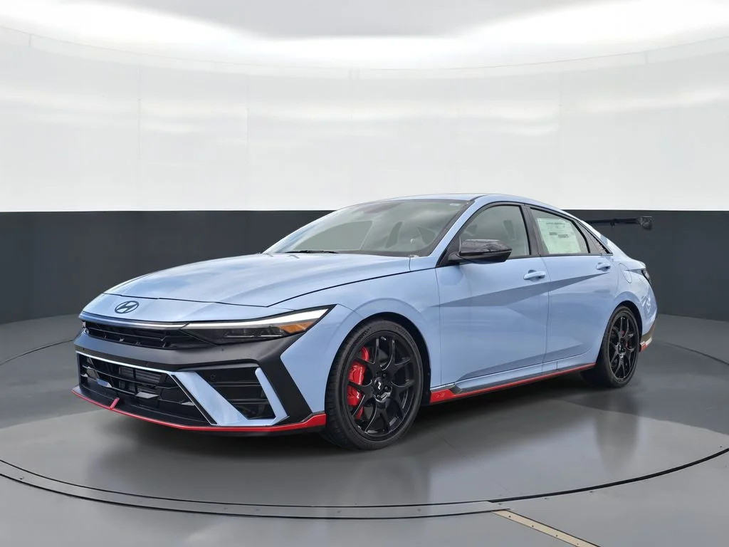 New 2026 Blue Hyundai Base image 1