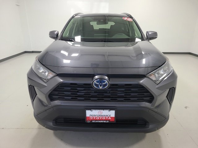 Certified Used 2020 Magnetic Gray Metallic Toyota Hybrid LE image 2