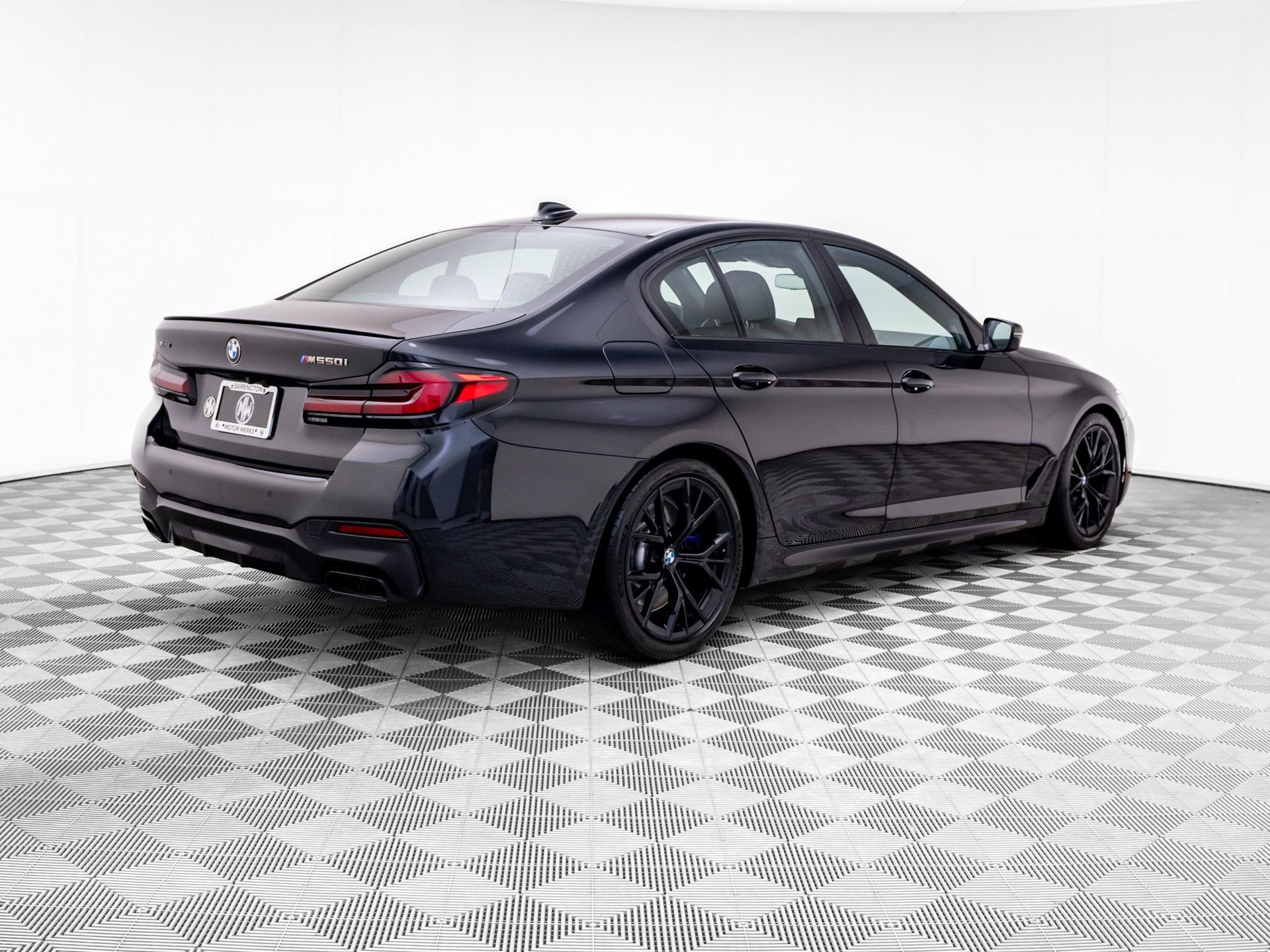 Certified Used 2023 Black Sapphire Metallic BMW M550i xDrive image 5