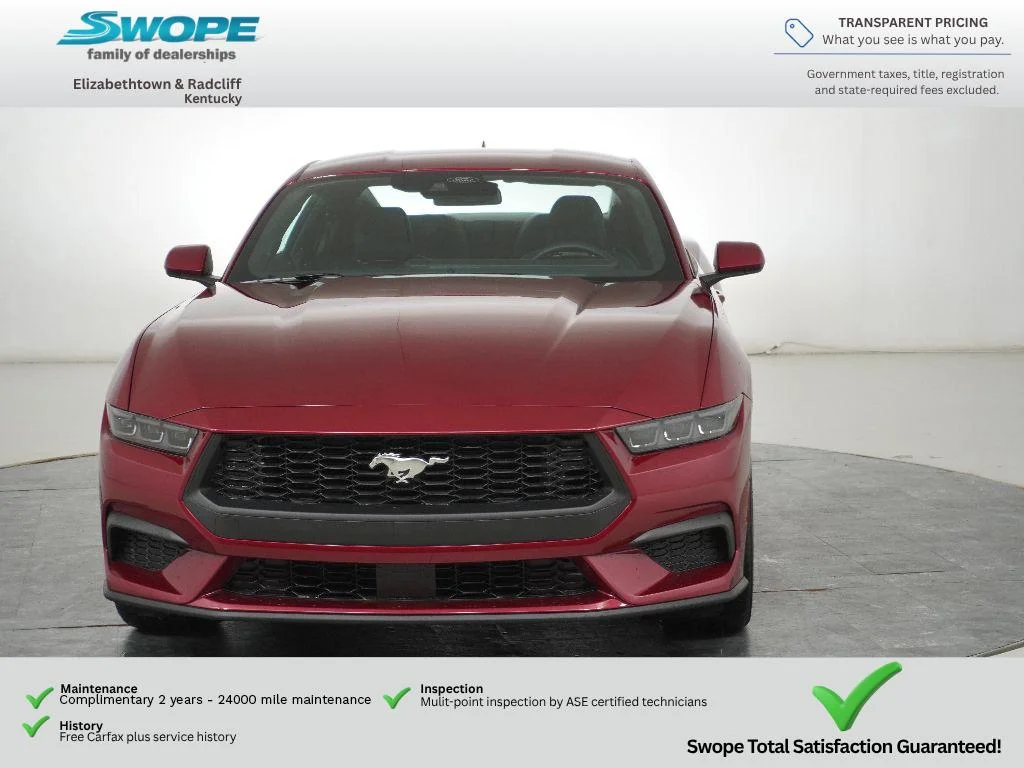 New 2025 Molten Magenta Metallic Tri-coat Ford EcoBoost® Premium Fastback image 12