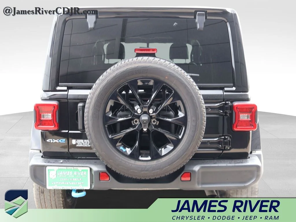 Used 2023 Black Jeep Sahara 4xe image 4