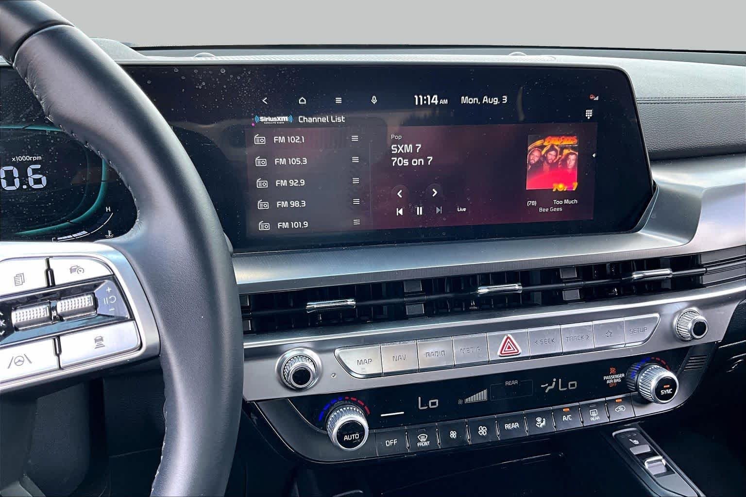 Used 2025 Glacial White Pearl Kia S image 6