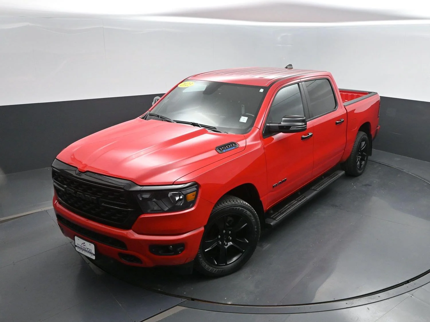 Used 2023 Flame Red Clearcoat Ram Big Horn image 36