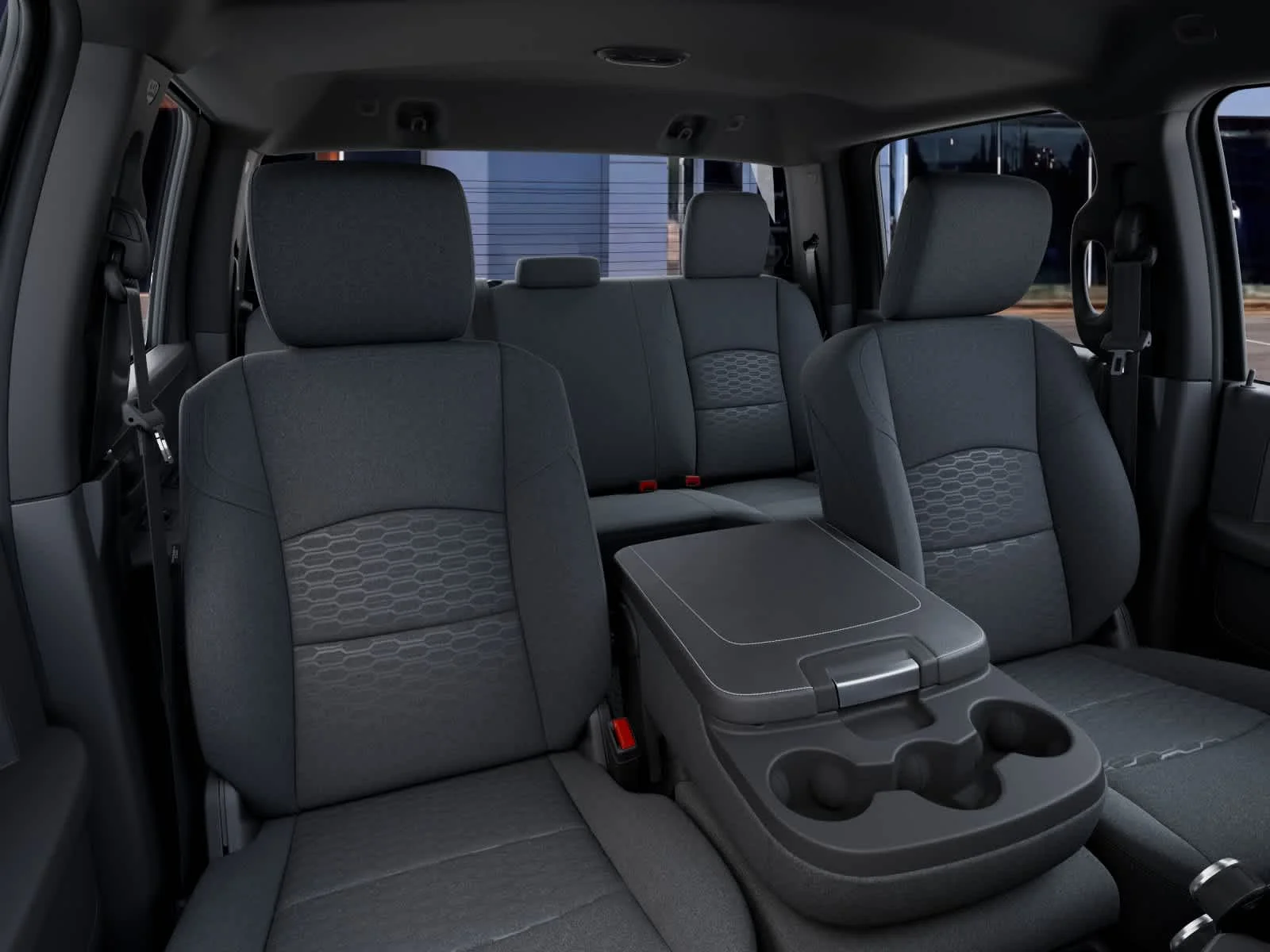 New 2026 Diamond Black Crystal Pearlcoat Ram Tradesman image 16