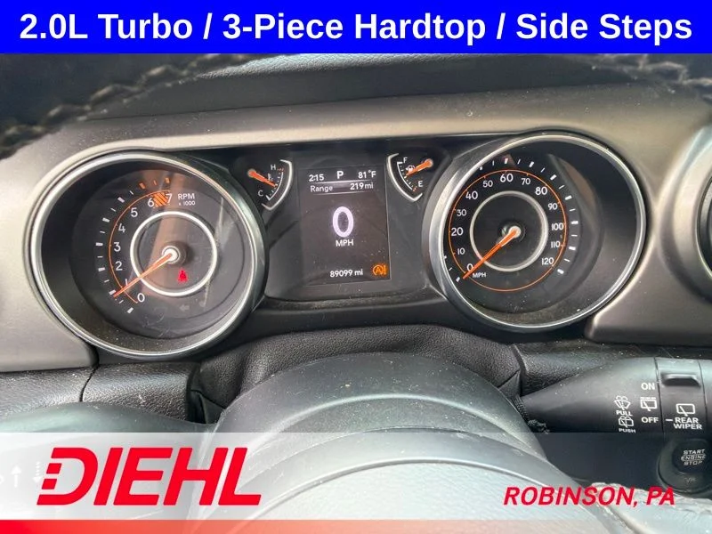 Used 2020 White Jeep Unlimited Sport S image 12