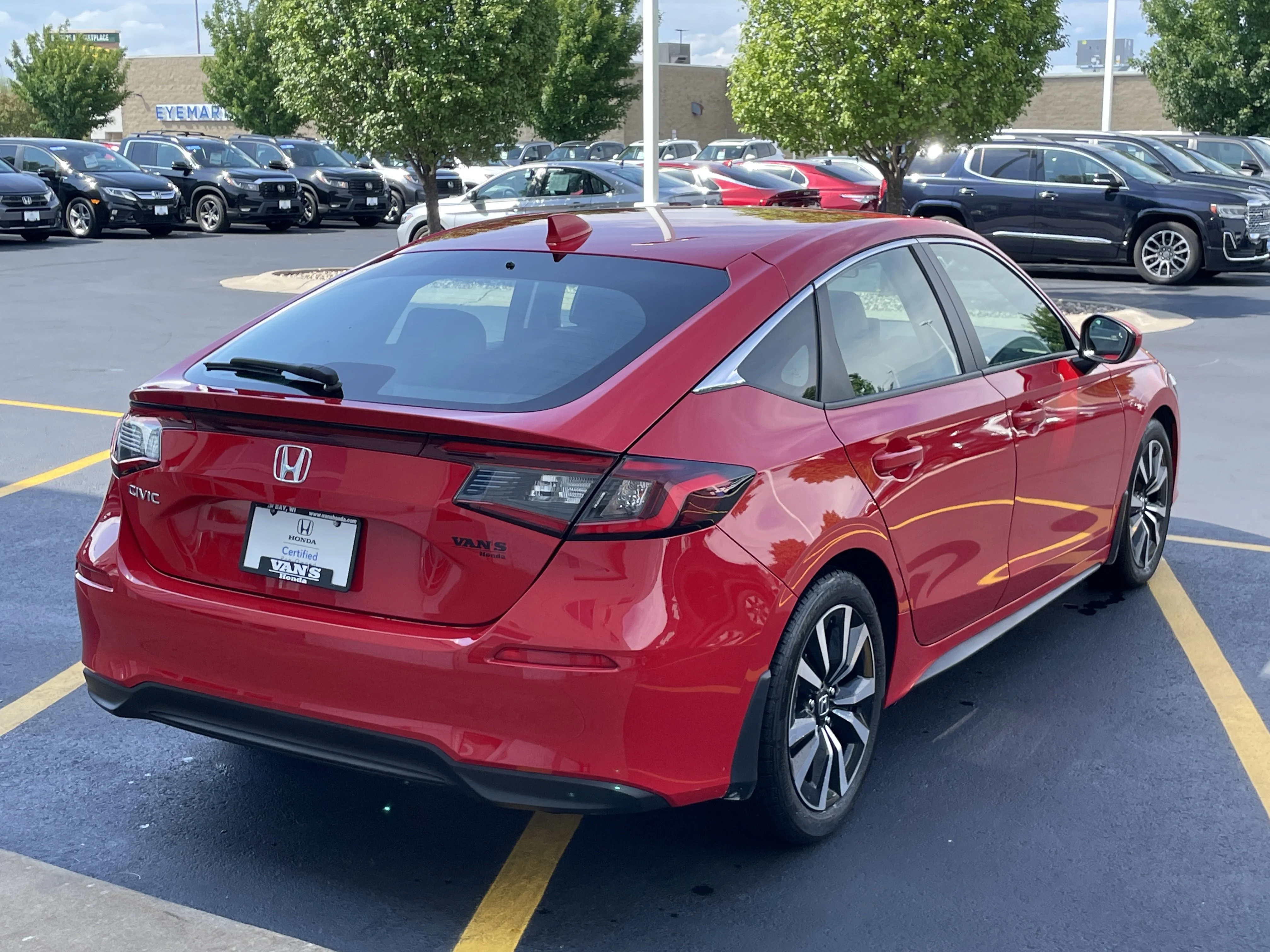 Certified Used 2024 Rallye Red Honda 1.5T EX-L image 37