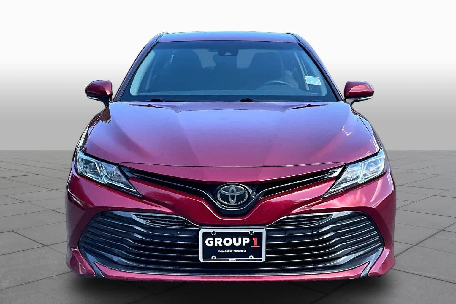 Used 2018 Ruby Flare Pearl Toyota LE image 4