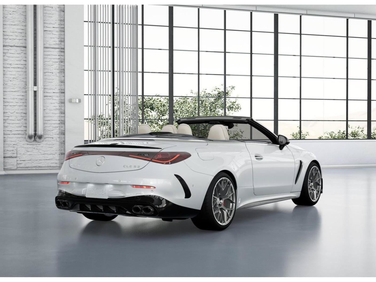 New 2027 MANUFAKTUR Moonlight White Metallic Mercedes-Benz AMG® CLE 53 4MATIC+ Cabriolet image 22