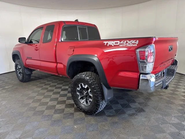 Certified Used 2022 Barcelona Red Metallic Toyota TRD Off-Road image 7