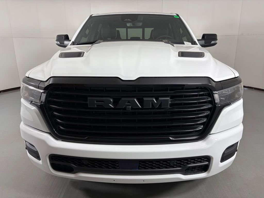New 2026 Bright White Clear-Coat Exterior Paint RAM Laramie image 3