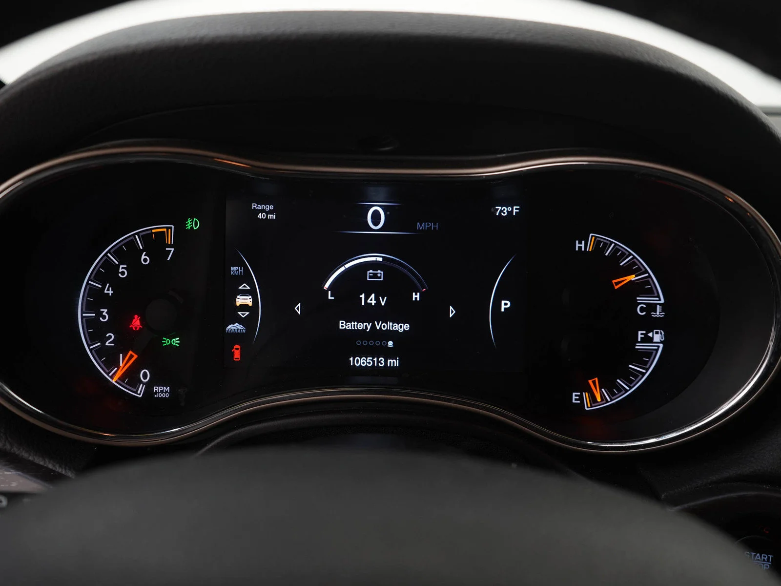 Used 2015 Brilliant Black Crystal Pearlcoat Jeep Limited image 28