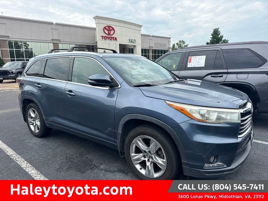 Used 2016 Blue Toyota Limited Platinum V6 image 1