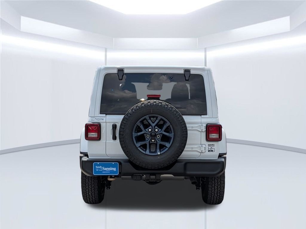 New 2026 Bright White Clear-Coat Exterior Paint Jeep 85th Anniversary Edition image 5