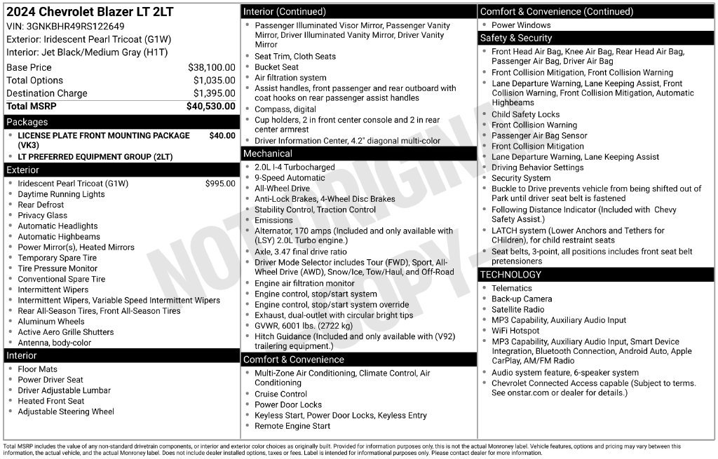 Used 2024 Beige Chevrolet LT image 24