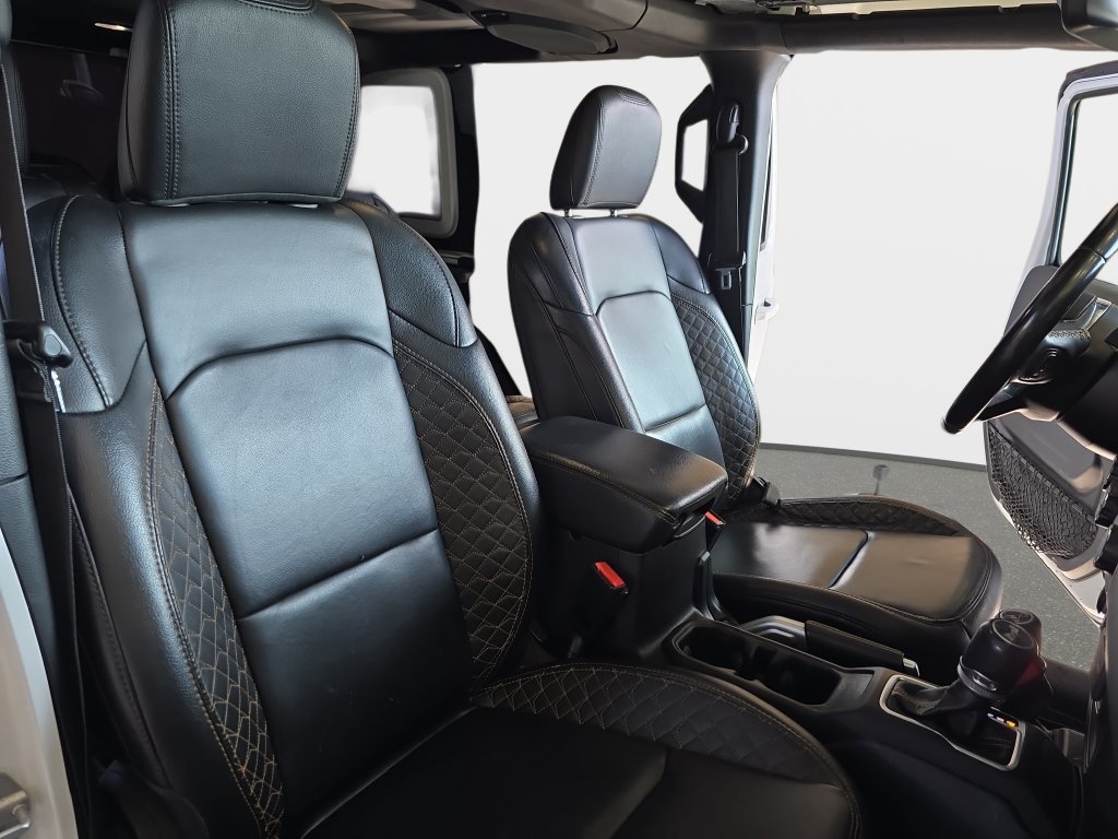 Used 2021 White Jeep Unlimited Sahara High Altitude image 12