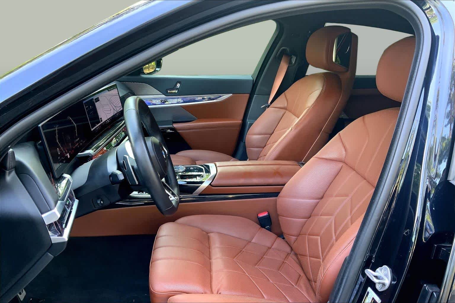 Certified Used 2023 Carbon Black Metallic BMW 740i image 8
