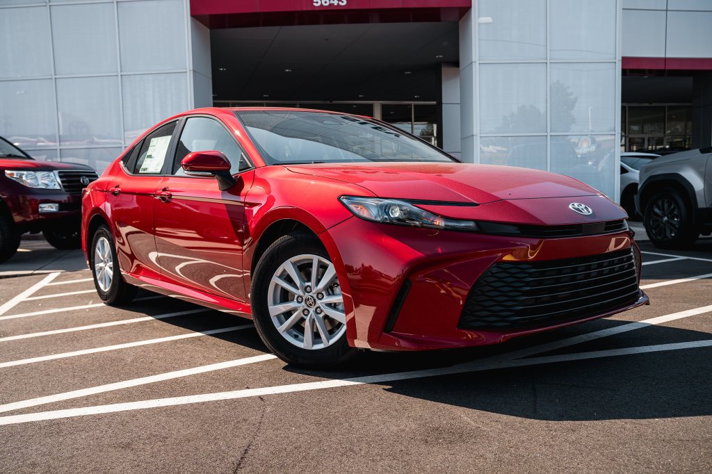 New 2026 Supersonic Red Toyota LE image 1