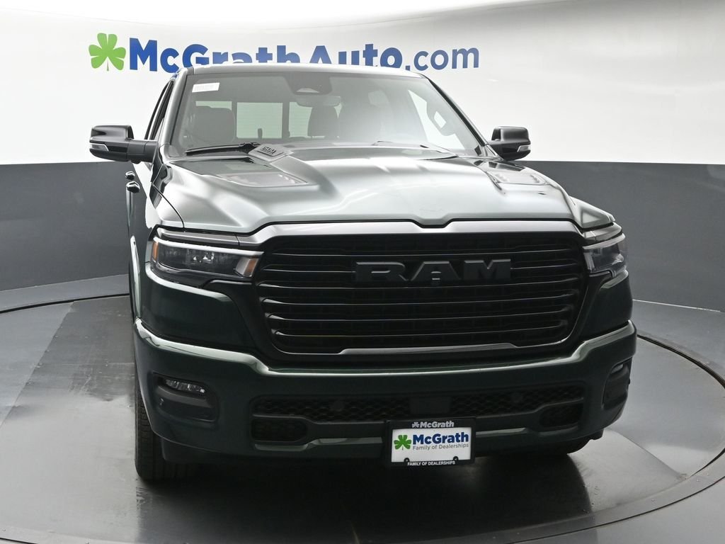 New 2026 Serrano-Green Metallic Exterior Paint RAM Laramie image 5
