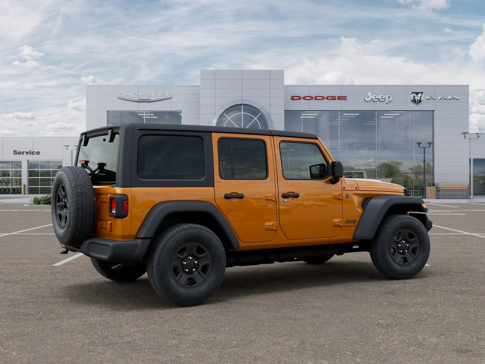 New 2026 Goldilocks Exterior Paint Jeep Sport image 35