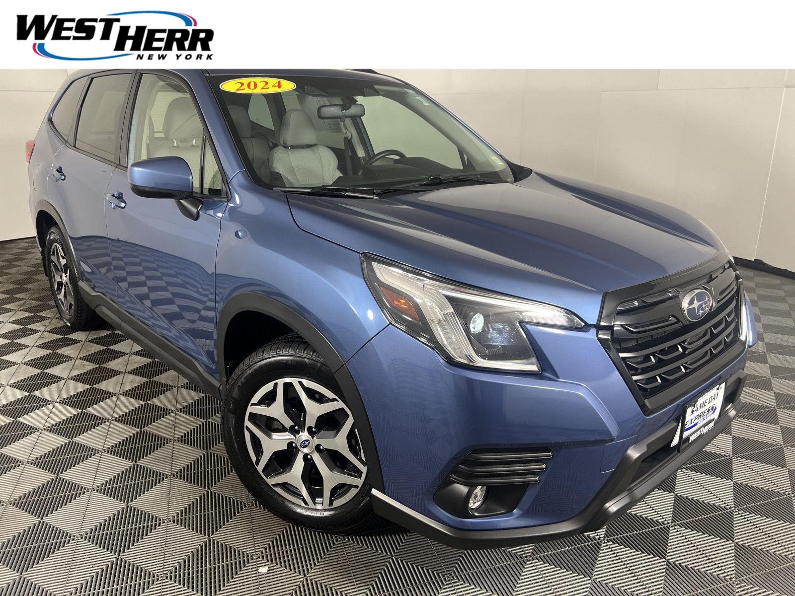 Used 2024 Horizon Blue Pearl Subaru Premium image 1
