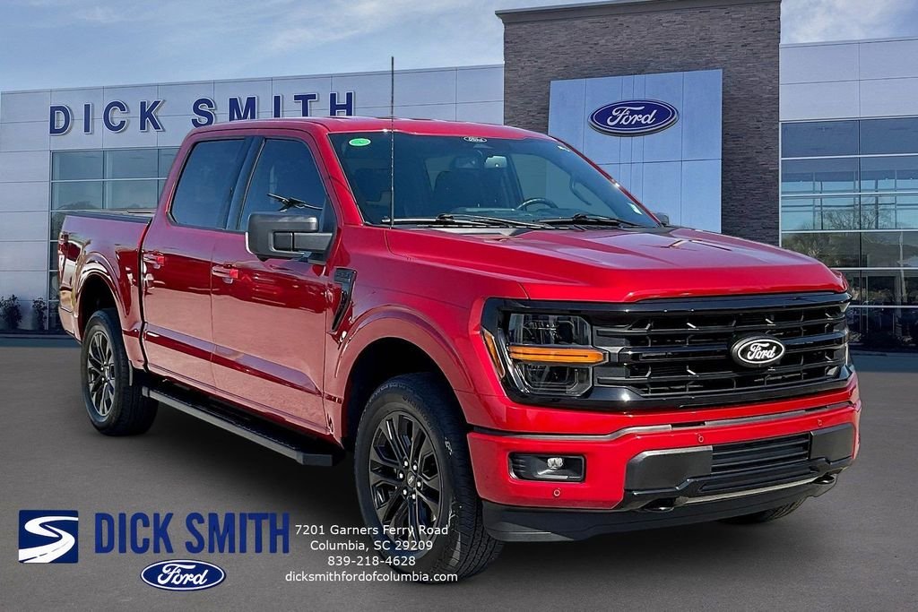 Certified Used 2024 Red Metallic Ford XLT image 3