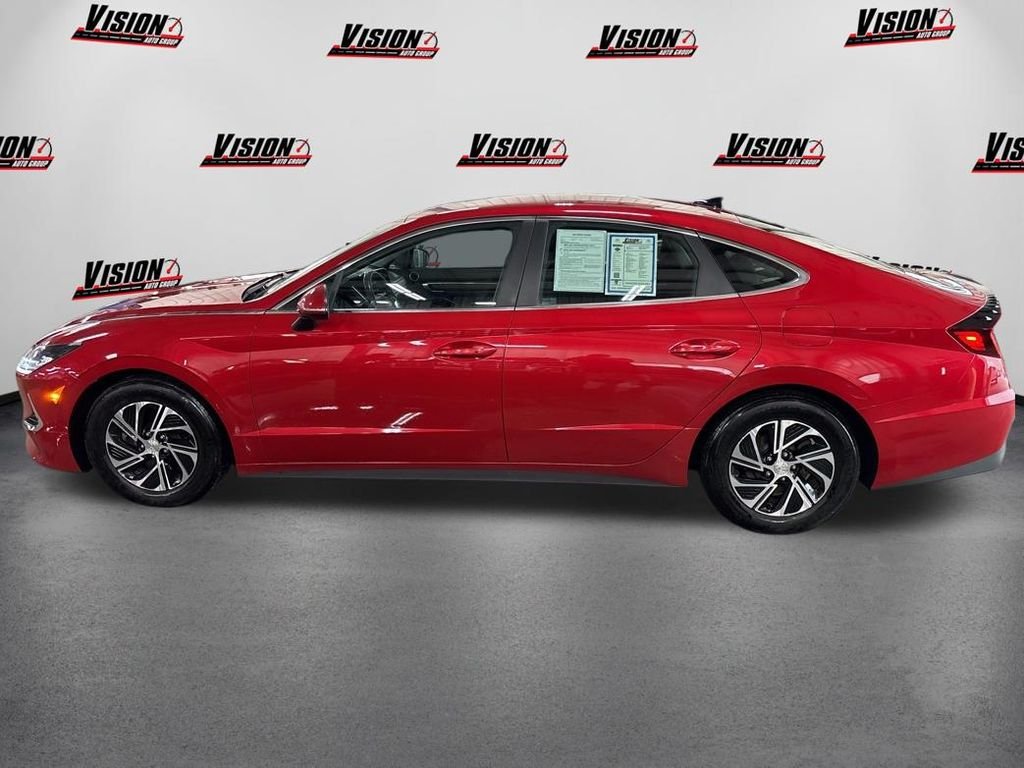 2021 Hyundai Sonata Hybrid Blue - Photo 8